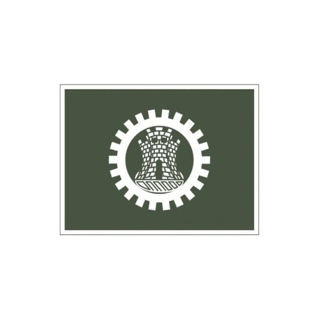 Divisa de Gola Engenheiro Militar (Emborrachado)