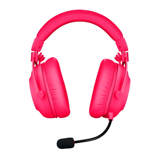 Headset Logitech G Pro X2,  Sem Fio, Lightspeed, USB, Rosa - 981-001274