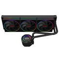 Water Cooler Pcyes Vision Black Vulcan 360mm Display LCD - Vs360bv