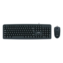 Kit Teclado e Mouse c/fio Usb Office ntobx001 - Ntc