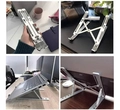 Suporte Para Notebook em Alumínio Ajustável Dobrável - Laptop Stand