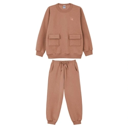 Conjunto Blusão e Calça Moletom Lik Kids - Masculino