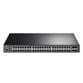Switch Tp-link Gerenciável Giga L2+48 4s Sfp Poe - Tl-sg3452p