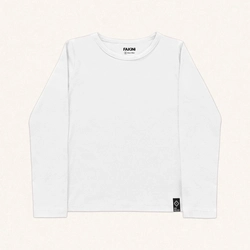 Blusinha Manga Longa Básica Fakini - Feminina