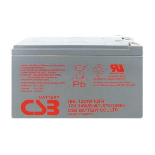 Bateria Csb Vrla 12v 34w - Hrl 1234w