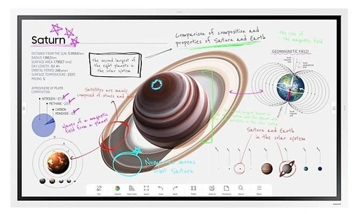 Monitor Profissional Samsung Touch 55 Flip Lh55wmbwbgcxza-b