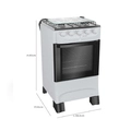 Fogao 4b Mueller Mfi4bb Mesa Inox e Acend. - 610000816