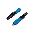 Conector Fast Sc/upc Sm P/ Fibra Optica - Azul