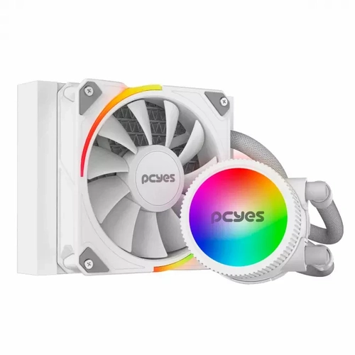 Water Cooler Pcyes Sangue Frio 3 ARGB White Ghost 120MM TDP 200W - ARGBSF3120WGBR