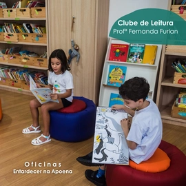 Clube do Livro com Passeio Cultural 1º Bimestre -  Toda sexta - feira com Profª Fernanda Furlan