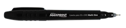 CANETA CD/DVD DUO PRETA MAXPRINT