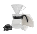 Kit Hario V60 Pour Over Tamanho 02