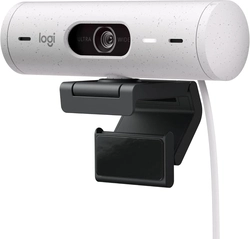 Webcam Logitech Brio 500 Branca Full Hd - 960-001426