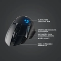 Mouse Gamer Logitech G502, Hero 16k, Lightspeed, Recarregável, RGB Lightsync, 11 Botões, 16000DPI, Sem Fio - 910-005566