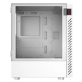 Gabinete Gamer Bolter White Ghost - Lateral Em Vidro - Pcyes - Gbwgpbr