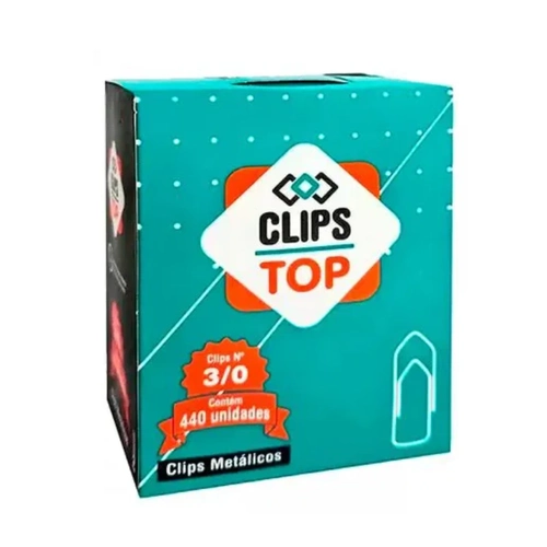 Clips Galvanizado 3/0 Com 440 Unidades TOP