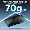Mouse SEM FIO Redragon Azzmach Lite Tri-mode Preto - M618-lit