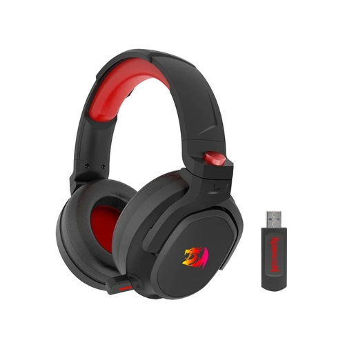 Headset Redragon Nomen Pro Sem Fio RGB 7.1 Preto - H838-PRO