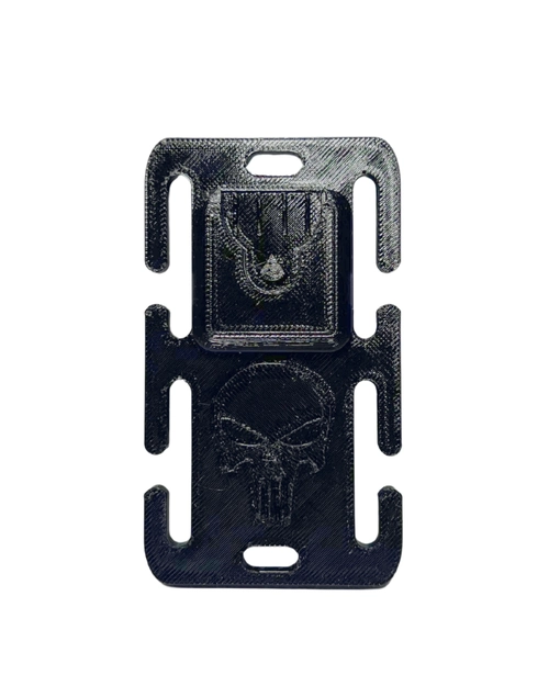 Suporte de Câmera COP Motorola- Logo Justiceiro