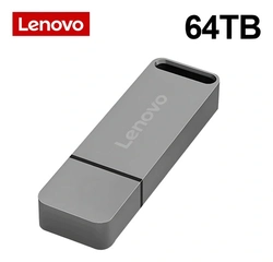 Pen Drive Lenovo 64tb Flash Metal Usb 3.0 Cinza Promoção