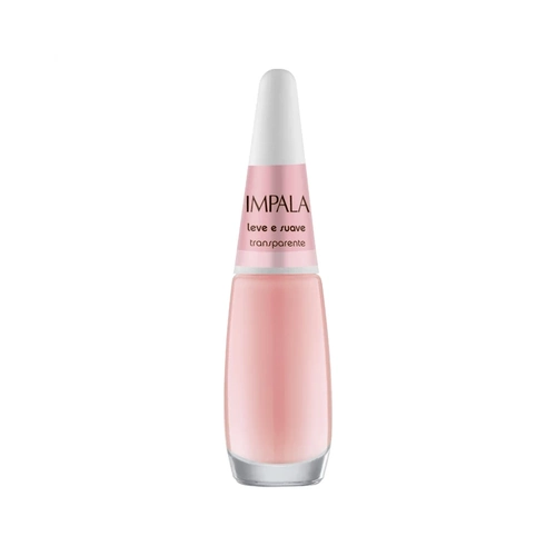 Esmalte Impala A Cor da Sua Moda Leve e Suave - Transparente 7,5 ml