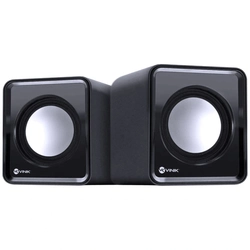 Caixa de Som 2.0 Usb 5v 2x 1w Com Controlador de Volume - Vs-01