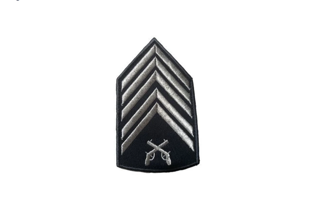 Divisa Bordada Azul - Polícia Militar (Par)