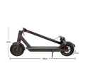 Patinete Elétrico Foston Scooter S09 Pro 2025 Pneu Maciço - Cor Preto