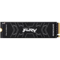 SSD Kingston Fury Renegade, 1TB, M.2 NVMe, 2280, Leitura 7300MBs e Gravação 6000MBs, SFYRS/1000G