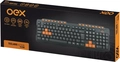 Teclado Usb Multimidia Gamer Tc200 Preto/laranja Oex