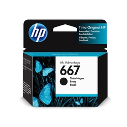 CARTUCHO DE TINTA – 667 PRETO – HP