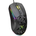 Mouse Gamer Com Fio Fortrek Striker - Preto