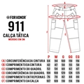 Calça Combat 911 - Verde (For Honor)