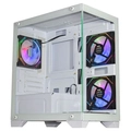 Gabinete Gamer K-mex Aquario Cg-w1f9 Poseidon ll Branco - Cgw1f9rh002cb0x