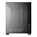 Gabinete Gamer Pcyes Forcefield V2 Black Vulcan - Gffv2bv