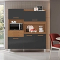Kit Cozinha Aramoveis Isis 05 Pts e 02 Gvt - 2000448926