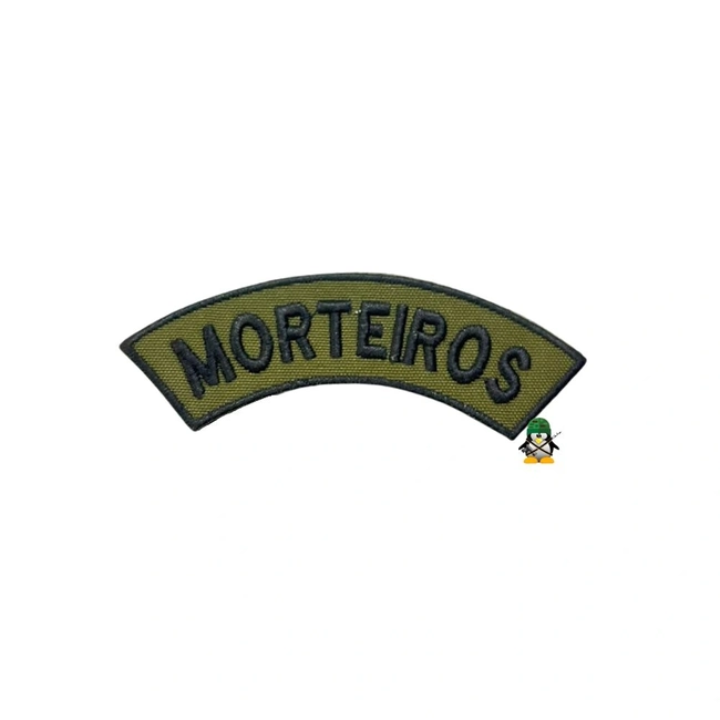 Distintivo Semicircular Bordado de Baixa Visibilidade - Manicaca (Morteiros)