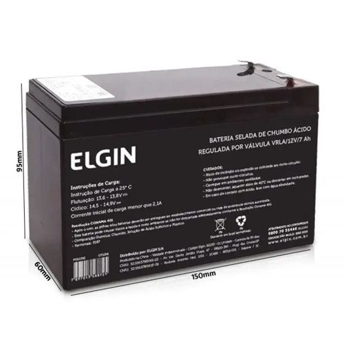 BATERIA SELADA DE CHUMBO VRLA/12V/7AH