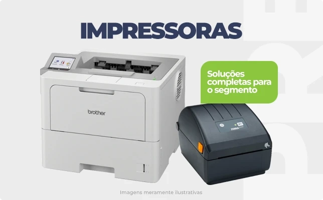 Impressoras soluções completas para o segmento