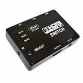Adaptador Switch Hdmi 3 Ent. P/ 1 Saida C/ Controle Ref. Kp-3464