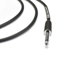 Cabo de Guitarra Ninja Cable 0,20 Mm Conector P10/10 20ft 6,10 Metros Preto