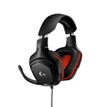 Headset Gamer Logitech G332 Preto e Vermelho - 981-000755