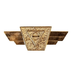 Brevê (Distintivo) de Metal Motorista Direção Defensiva