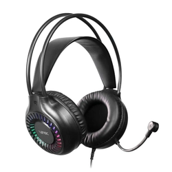 Fone de Ouvido Headset Gamer Vinik Hurricane Usb - Led Rainbow - Vkhsghcn