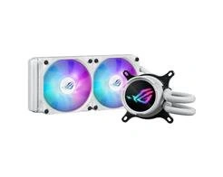 Water Cooler P/ Processador Asus Rog Strix Lc Iii 240mm Argb P/ Intel/amd Branco - 90rc00s2-m0uay0