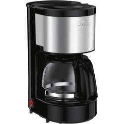 Cafeteira Elétrica Arno Perfectta Inox 600ml Jarra De Vidro 220v