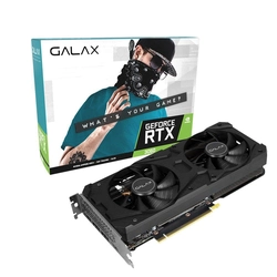 Placa de Video NVIDIA 12GB RTX3060 GALAX 1-Click OC GDDR6 192bit - 36NOL7MD1VOC