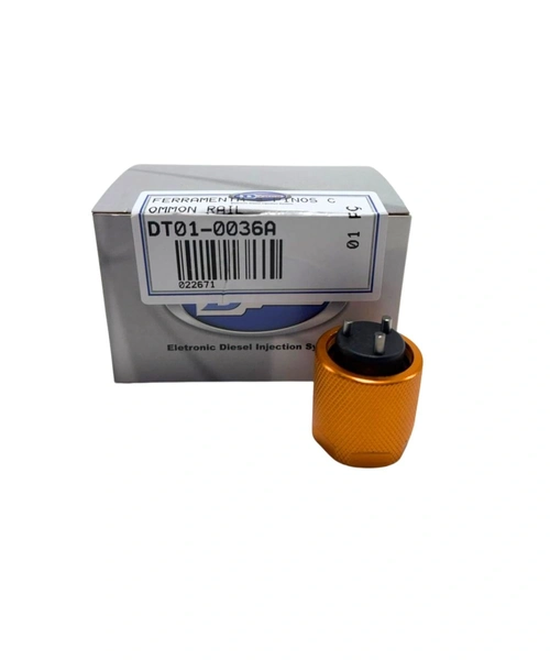 FERRAMENTA 3 PINOS PARA SOLTAR PORCA DA VÁLVULA INJETOR COMMON RAIL DENSO DT01-0036A D-TRON