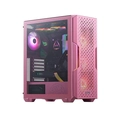 Gabinete Gamer XPG Starker Air, Vidro Temperado, Rosa, 2x Fans, RGB