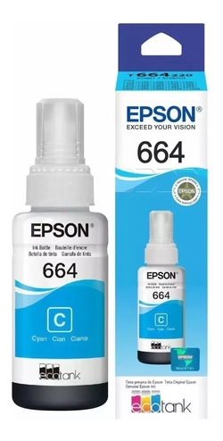 REFIL DE TINTA RM.P/ IMP EPSON T664220 CYAN  70ML
